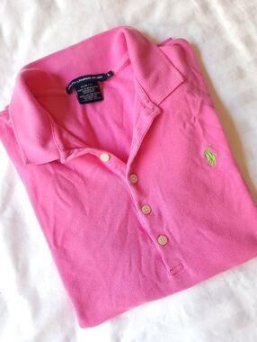 🏇POLO🏇 RALPH LAUREN PINK TOP